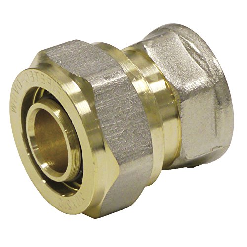 Pipetec Schraubfitting Übergang 16x2 mm 3/4 Innengewinde für Mehrschicht-Verbundrohr, DVGW, UBA-konform, bis max.100°C von STABILO Sanitaer
