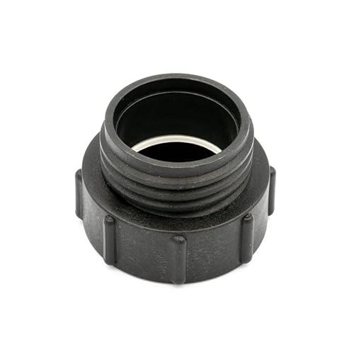 Stabilo-Sanitaer IBC Container Adapter Feingewinde/Grobgewinde 2 Zoll 60,3 mm S60x6 Kunststoff Tank Behälter von Stabilo-Sanitaer