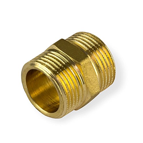 Stabilo-Sanitaer Messingfitting Doppelnippel 2 Zoll DN50 Rohrnippel Nippel Messing Verbinder Rohrverbinder Fitting Gewindefitting Rohrfitting Stabilo-Sanitaer Messingfitting Doppelnippel 2 Zoll DN50 Rohrnippel Nippel Messing Verbinder Rohrverbinder Fitting Gewindefitting Rohrfitting von STABILO Sanitaer