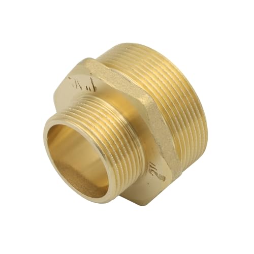 Stabilo-Sanitaer Messingfitting Reduziernippel 1 1/4 x 2 Zoll Reduzierung Messing Fitting Gewindefitting Rohrfitting Stabilo-Sanitaer Messingfitting Reduziernippel 1 1/4 x 2 Zoll Reduzierung Messing Fitting Gewindefitting Rohrfitting von STABILO Sanitaer