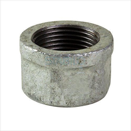 Stabilo-Sanitaer Rohrkappe 3/4 Zoll DN20 Kappe Verschlusskappe Temperguss Fitting Gewindefitting Tempergussfitting Rohrfitting Stabilo-Sanitaer Rohrkappe 3/4 Zoll DN20 Kappe Verschlusskappe Temperguss Fitting Gewindefitting Tempergussfitting Rohrfitting von STABILO Sanitaer