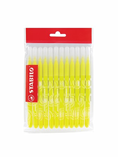 Filzstift - STABILO power - 12er Pack - gelb von STABILO