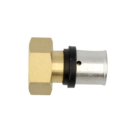 Pipetec Pressfitting Verschraubung Übergang 20x2 mm 3/4 Zoll Innengewinde TH Kontur Verbundrohr, DVGW, TH-Profil von STABILO Sanitaer