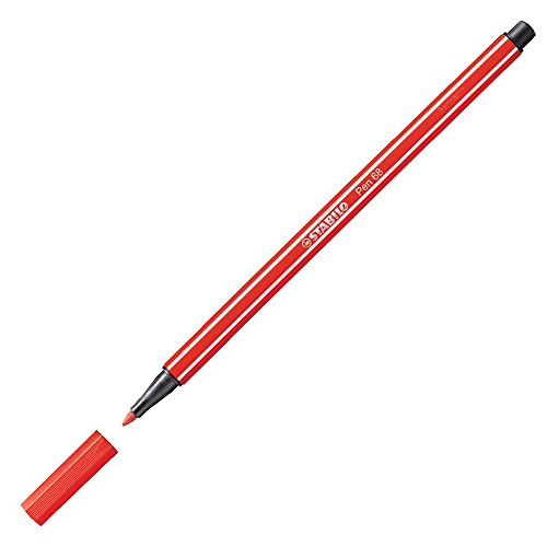 Premium-Filzstift - STABILO Pen 68 - 10er Pack - carmin von STABILO