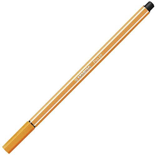Premium-Filzstift - STABILO Pen 68 - Einzelstift - orange von STABILO