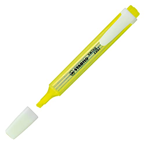 Textmarker - STABILO swing cool Pastel - Einzelstift - gelb von STABILO