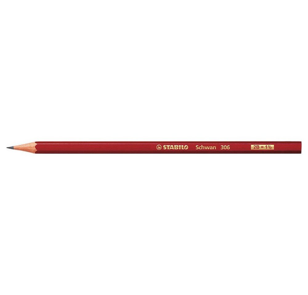 STABILO Klebeband STABILO Bleistift Schwan, sechseckig, Härtegrad: 2B von STABILO