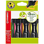 STABILO Green Boss Textmarker Farbig sortiert Breit Keilspitze 2-5 mm Nachfüllbar 4 Stück STABILO Green Boss Textmarker Farbig sortiert Breit Keilspitze 2-5 mm Nachfüllbar 4 Stück von STABILO