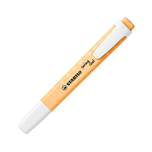 Textmarker - STABILO swing cool Pastel - Einzelstift - Sanftes Orange von STABILO