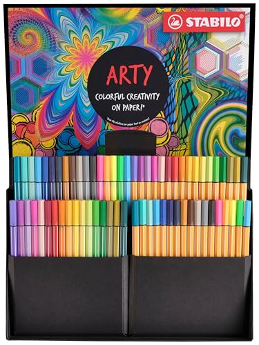 STABILO - Stifte-Set - Creative Set - ARTY - 68er Pack - Premium-Filzstifte & Fineliner von STABILO