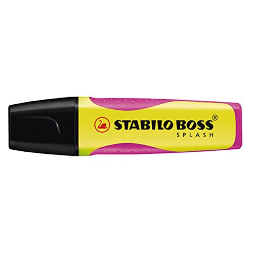 Textmarker - STABILO BOSS SPLASH - Einzelstift - gelb von STABILO