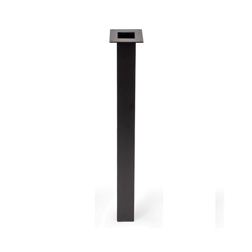 STABLEDESK Tischbeine Metall Schwarz - Tischfüße - Möbelfüße - Möbelbeine - 72cm Höhe, 100x100mm Profil - 1 Stück STABLEDESK Tischbeine Metall Schwarz - Tischfüße - Möbelfüße - Möbelbeine - 72cm Höhe, 100x100mm Profil - 1 Stück von STABLEDESK