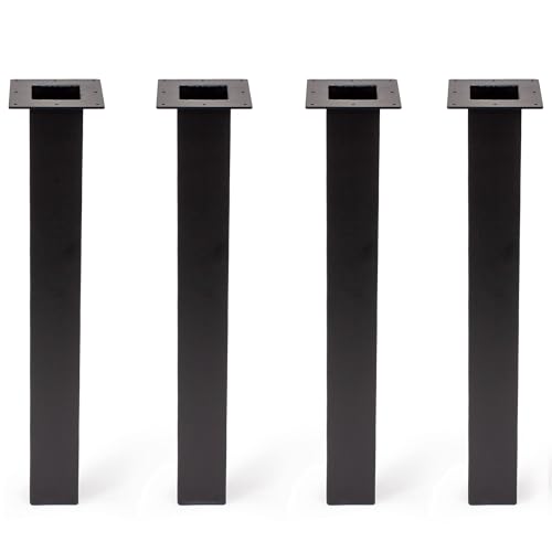 STABLEDESK Tischbeine Metall Schwarz - Tischfüße - Möbelfüße - Möbelbeine - 72cm Höhe, 80x80mm Profil - 4 Stück STABLEDESK Tischbeine Metall Schwarz - Tischfüße - Möbelfüße - Möbelbeine - 72cm Höhe, 80x80mm Profil - 4 Stück von STABLEDESK