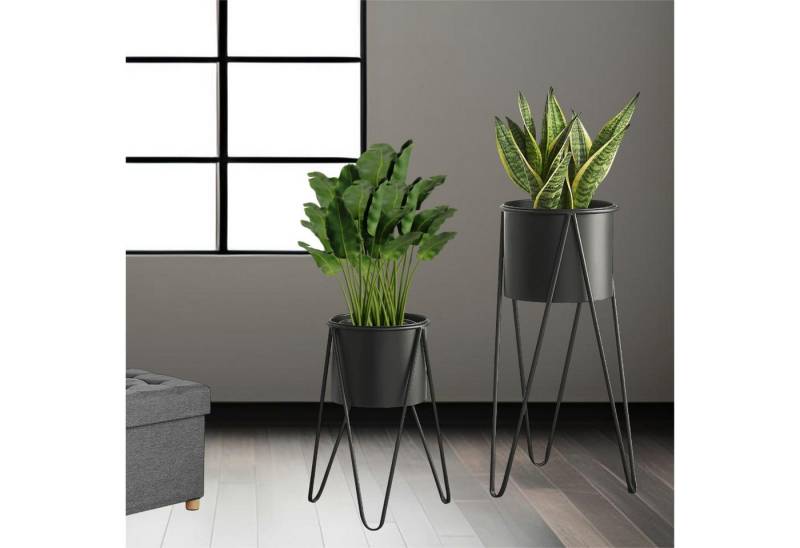 STADO Blumenständer Blumenständer Pflanzgestell Pflanzständer Blumentopfhalter 2er Set von STADO