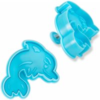 Städter Delfin Ausstecher 6,5 cm Hellblau von STADTER