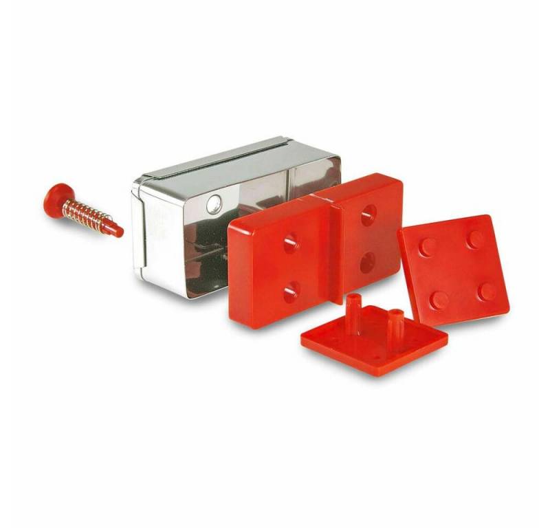 STÄDTER Ausstechform Domino Set 15-tlg., Edelstahl von STÄDTER