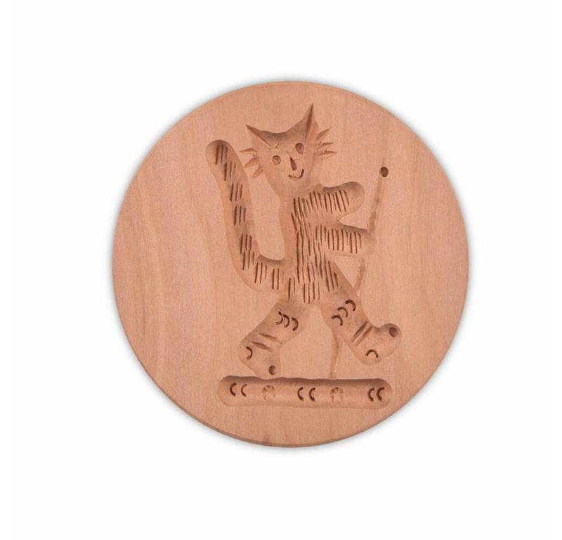 STÄDTER Ausstechform Spekulatius-Model Kater, Holz von STÄDTER