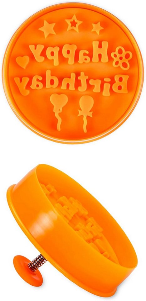 STÄDTER Ausstechform Städter 170988 Ausstechform, Orange, PP-Kunststoff von STÄDTER