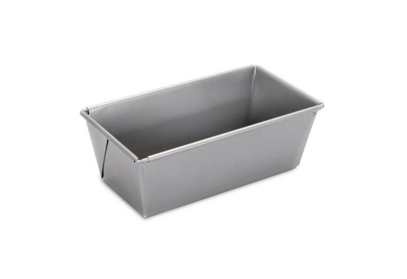 STÄDTER Backform Städter "We Love Baking" Kastenform ausziehbar Metall Silber von STÄDTER