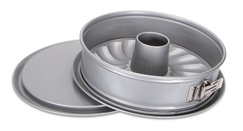 STÄDTER Backform Städter - 'we love baking Springform ø 28 cm / H 7 cm mit Flach- und Rohrboden' von STÄDTER