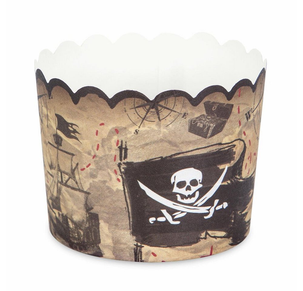 STÄDTER Muffinform Cupcake Piratenabenteuer Maxi 12 Stück von STÄDTER