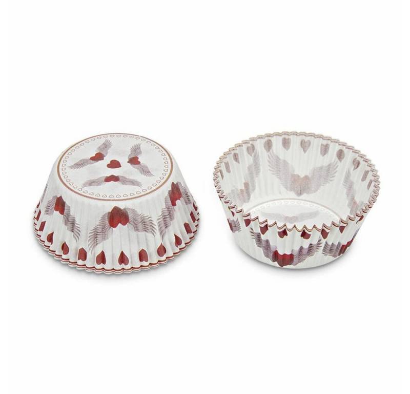 STÄDTER Muffinform Papier Fliegendes Herz Maxi 50 Stück von STÄDTER