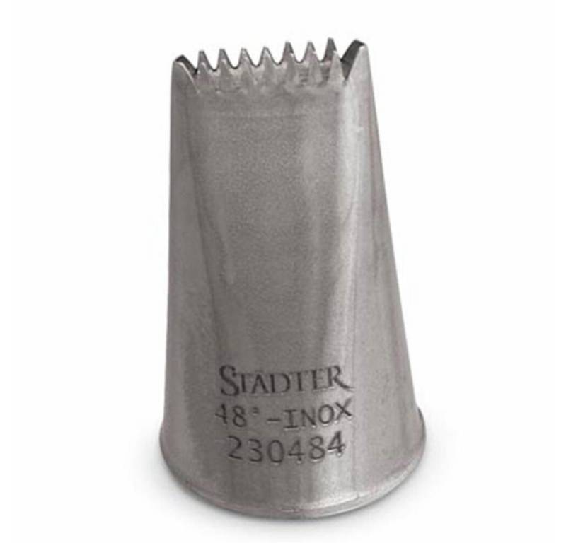 STÄDTER Spritzbeutel Fine Line Sternbandtülle #48 10 mm von STÄDTER