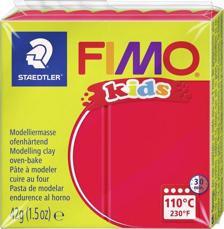 STAEDTLER Bastelfilz Fimo Kids rot 42 g von STAEDTLER