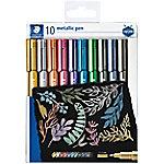 STAEDTLER Design Journey Calligraphy 8323 Marker mit Faserspitze Mitteldicke Rundspitze 1-2 mm Nicht nachfüllbar Farbig sortiert 10 Stück STAEDTLER Design Journey Calligraphy 8323 Marker mit Faserspitze Mitteldicke Rundspitze 1-2 mm Nicht nachfüllbar Farbig sortiert 10 Stück von STAEDTLER