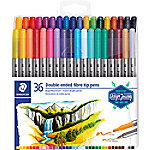 STAEDTLER Doppelseitiger Faserschreiber Design Journey Farbig sortiert 36 Stück STAEDTLER Doppelseitiger Faserschreiber Design Journey Farbig sortiert 36 Stück von STAEDTLER
