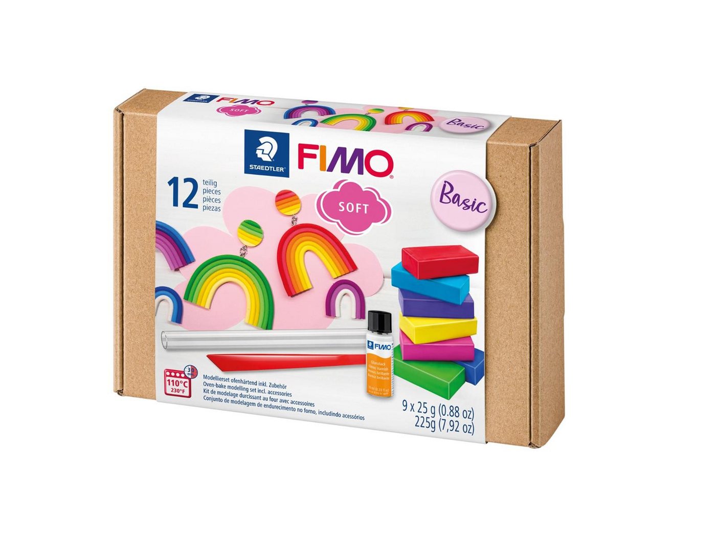 STAEDTLER Modelliermasse STAEDTLER FIMO soft 8023 Modelliermasse-Set - Basicpack STAEDTLER Modelliermasse STAEDTLER FIMO soft 8023 Modelliermasse-Set - Basicpack von STAEDTLER