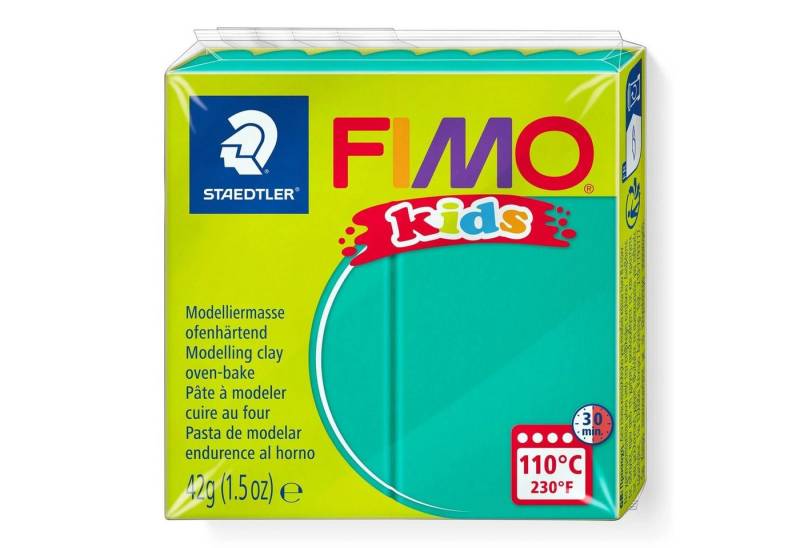 STAEDTLER Modelliermasse Staedtler 8030-5 - Fimo Kids Normalblock, 42 g, grün STAEDTLER Modelliermasse Staedtler 8030-5 - Fimo Kids Normalblock, 42 g, grün von STAEDTLER