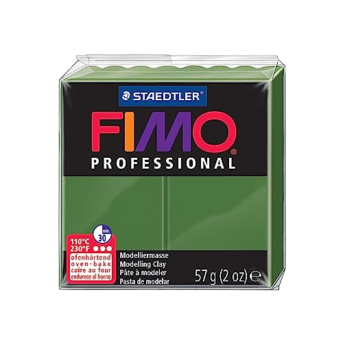 Staedtler Fimo Professional Soft Polymer Clay 2oz-Leaf Green von STAEDTLER