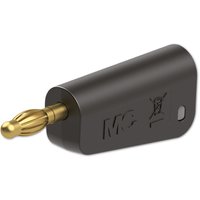 Stäubli - Einzelstecker, 64.1045-21, 4 mm , schwarz, 30 v, 32 a / 60 v, 32 a Stäubli - Einzelstecker, 64.1045-21, 4 mm , schwarz, 30 v, 32 a / 60 v, 32 a von STÄUBLI