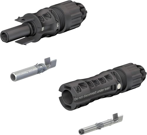 Stäubli MC4-Evo 2 Stecker - Buchse + Stecker 4-6 mm² Typ 4 PV-KBT4-EVO 2 /6IIund 4 PV-KST4-EVO 2 /6II 4 mm² - 6 mm² Kontaktsystem MULTILAM (20) von STÄUBLI