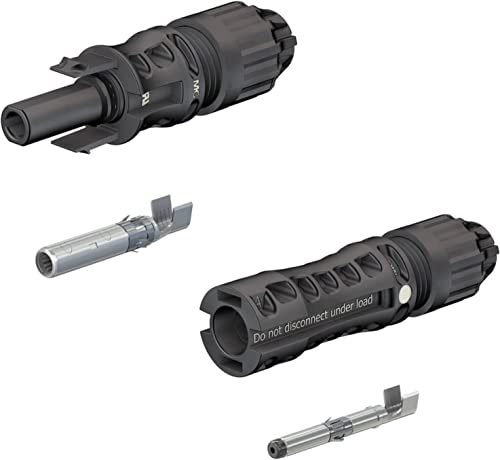 Stäubli MC4-Evo 2 Stecker - Buchse + Stecker 4-6 mm² Typ 4 PV-KBT4-EVO 2 /6IIund 4 PV-KST4-EVO 2 /6II 4 mm² - 6 mm² Kontaktsystem MULTILAM (5) von STÄUBLI