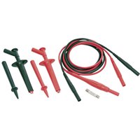 Stäubli SET CAT IV Sicherheits-Messleitungs-Set [Lamellenstecker 4 mm - Lamellenstecker 4 mm] 1.00 m von STÄUBLI