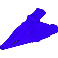 Stäubli XDK-1033 BL Sicherheits-Abgreifklemme Steckanschluss 4 mm CAT II 1000 V Blau Stäubli XDK-1033 BL Sicherheits-Abgreifklemme Steckanschluss 4 mm CAT II 1000 V Blau von STÄUBLI