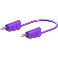 LK-4N-S10 Messleitung 25 cm Violett 1 St. - Stäubli von STÄUBLI