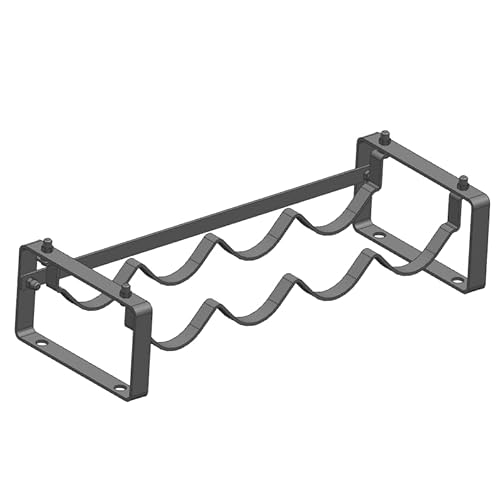 STAEVER Tisch-Weinregal, Arbeitsplatte, stabiler Weinflaschenhalter, freistehend für Schrank, kleiner Tisch-Weinhalter, Ständer für Speisekammer, Bar, Drahtweinflaschenregal, Metall, Weinaufbewahrung STAEVER Tisch-Weinregal, Arbeitsplatte, stabiler Weinflaschenhalter, freistehend für Schrank, kleiner Tisch-Weinhalter, Ständer für Speisekammer, Bar, Drahtweinflaschenregal, Metall, Weinaufbewahrung von STAEVER