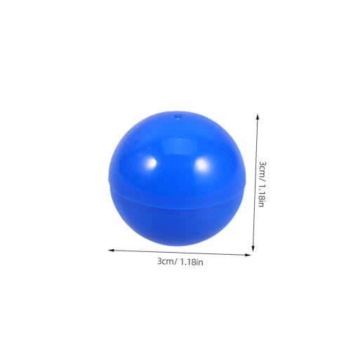 STAHAD 100 Stück Lotteriekugeln zum Öffnen Raffle Drawing Balls für Partyspiele Gewinnspielbälle mit Praktischem Aufbewahrungsdesign Bunte Spielbälle für Events und Verlosung von STAHAD