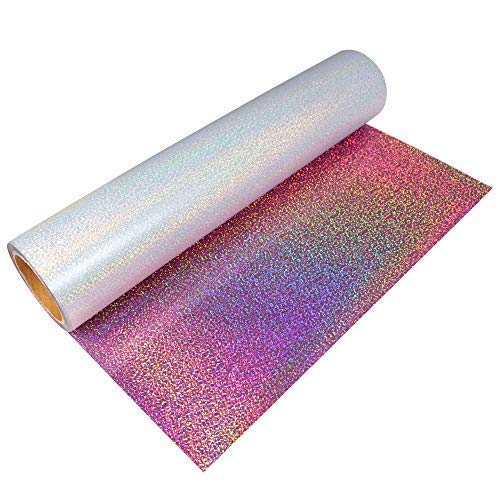 Stahls® 16,38€/m² CAD-CUT® Effect Textilfolie 909 Sparkle Pink 50cm x 1m Flexfolie Bügelfolie Flex Folie von STAHLS