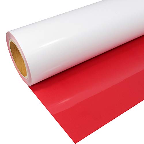 Stahls® 16,98€/m² CAD-CUT® Premium Plus Flexfolie 210 Signal Red 50cm x 1m Bügelfolie Flex Folie von STAHLS