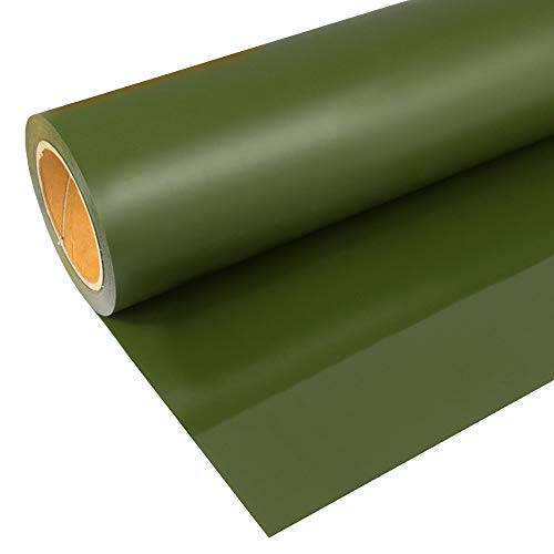 Stahls® 16,98€/m² CAD-CUT® Premium Plus Flexfolie 430 Olive 50cm x 1m Bügelfolie Flex Folie von STAHLS