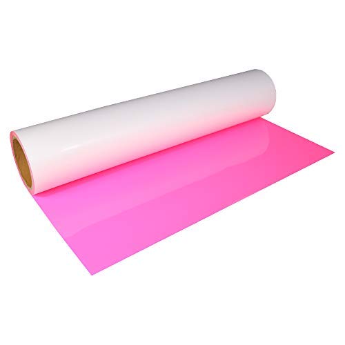 Stahls® 18,66€/m² CAD-CUT® SportsFilm Flexfolie 241 Neon Pink 50cm x 1m Bügelfolie Flex Folie von STAHLS