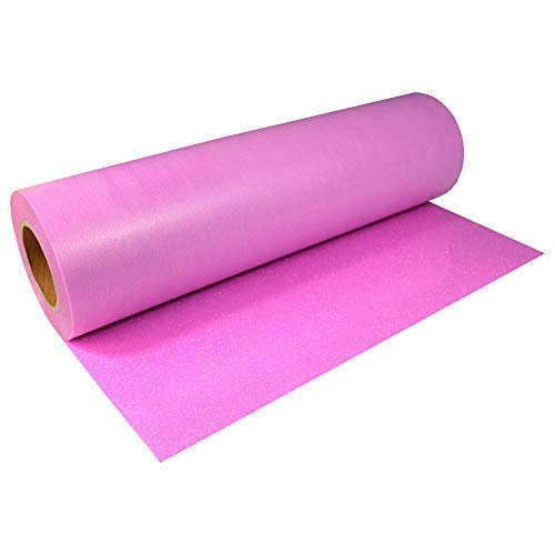 Stahls® 29,5€/m² CAD-CUT® Glitter Flexfolie 996 Holo Pink 50cm x 1m Bügelfolie Flex Folie von STAHLS