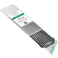STAHLWERK Wolframelektroden WP Grün Set 5 x 1,6 mm + 5 x 2,4 mm x 175 mm von STAHLWERK