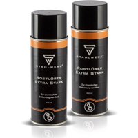 2er Set Rostlöser Extra Stark, multifunktionales Spray gegen Rost - Stahlwerk von STAHLWERK