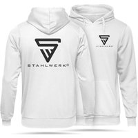 Hoodie Kapuzenpulli Kapuzenpullover Weiß Größe xl - Stahlwerk von STAHLWERK