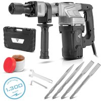 STAHLWERK Abbruchhammer AH-1300 ST Set mit 1.300 W Leistung, 4.000 Schläge pro Min. STAHLWERK Abbruchhammer AH-1300 ST Set mit 1.300 W Leistung, 4.000 Schläge pro Min. von STAHLWERK